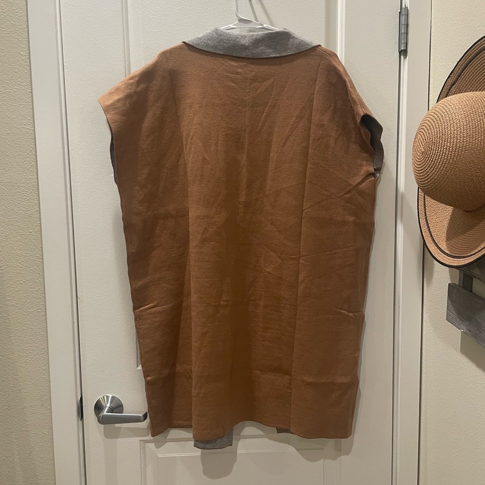 NEW…Bobeau Open Front Short Sleeve Sweater - Picture 4 of 5